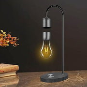 Lampe à Lévitation Magnétique avec Chargeur Sans Fil Intégré - Design Innovant