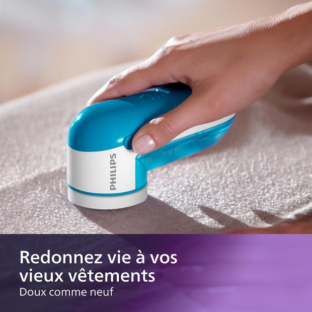 Philips Rasoir Anti-bouloche et Anti-Peluche - Bleu