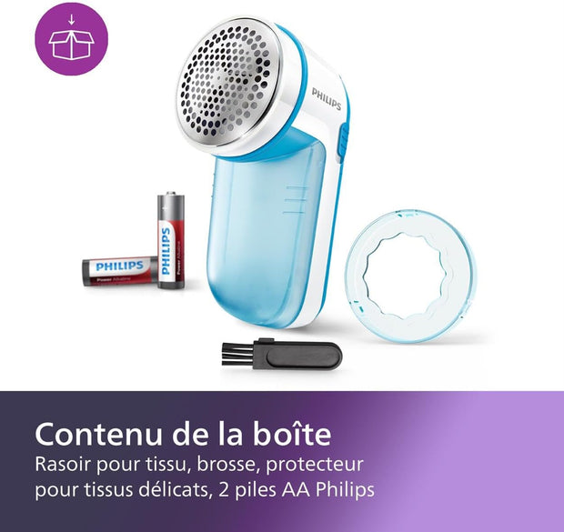 Philips Rasoir Anti-bouloche et Anti-Peluche - Bleu