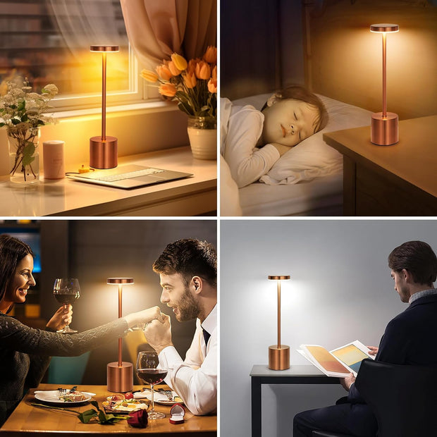 Lampe LED de Table Rechargeable - Luxury Design