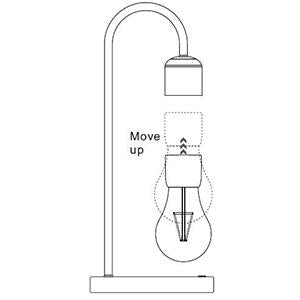 Lampe à Lévitation Magnétique avec Chargeur Sans Fil Intégré - Design Innovant